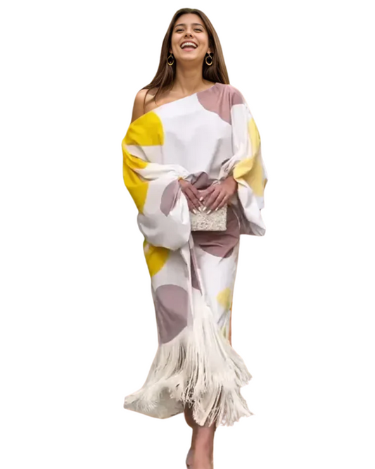 Elegant Colorful Dress