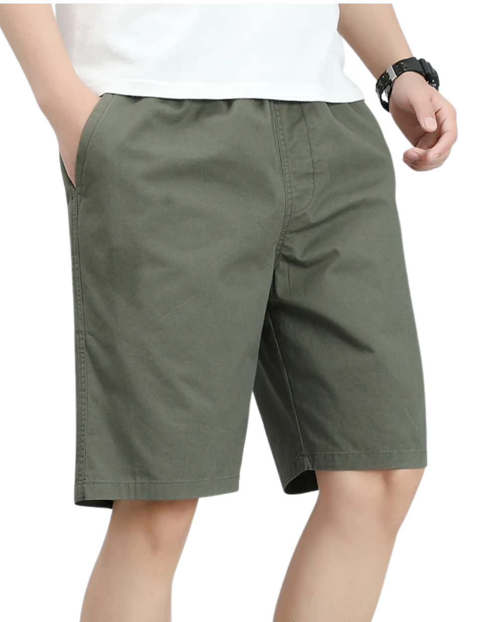 Elegant Cotton Shorts