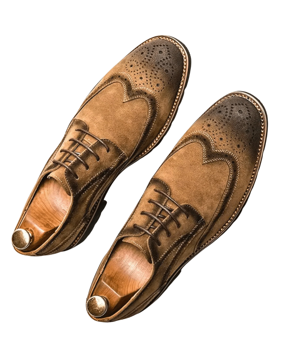 Suede Oxford Shoes