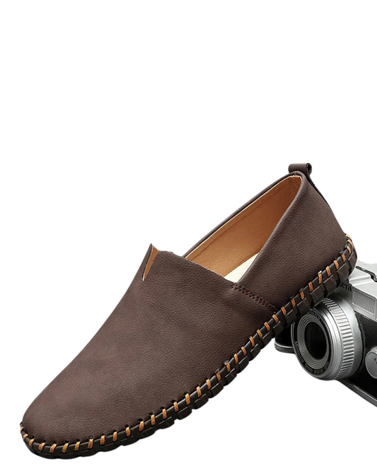 Santorini Leather Loafers