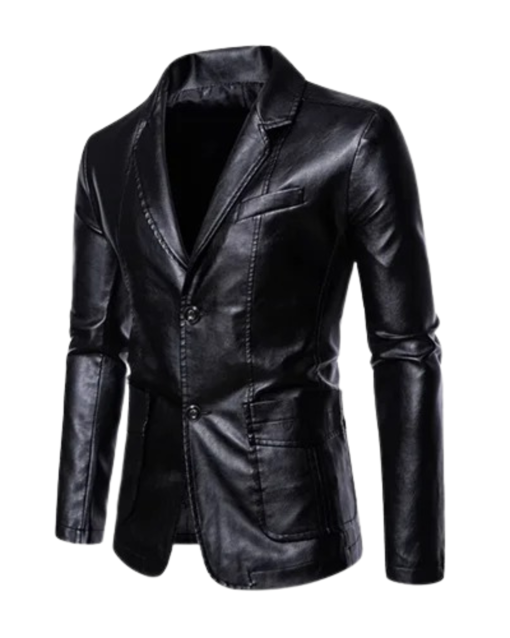 Business Casual Leather Jacket