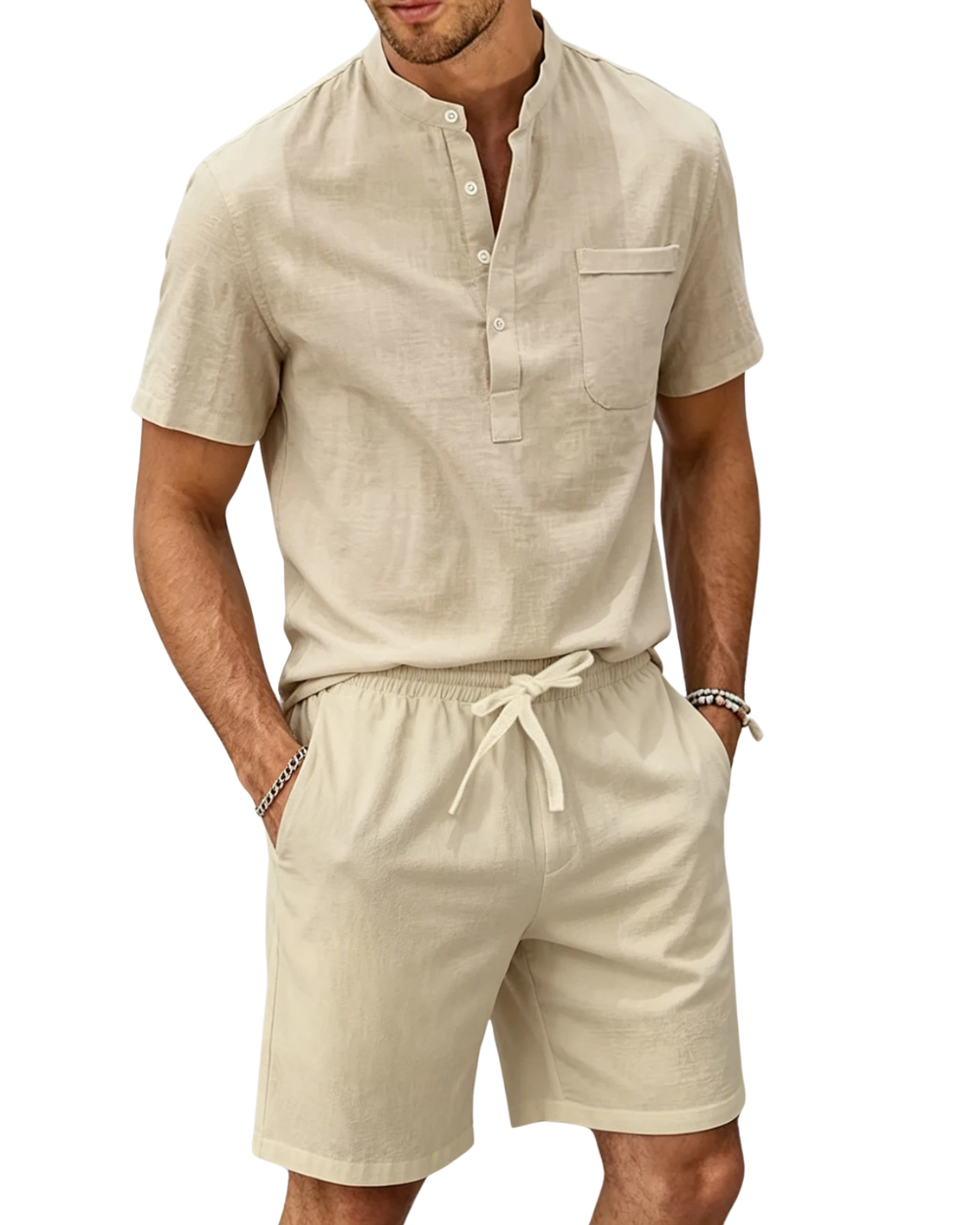 Elegant Cotton Linen Set