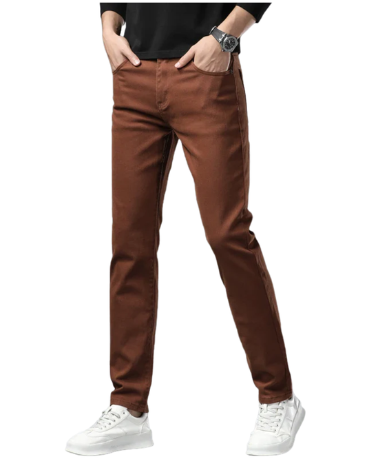 Elegant Denim Stretch Jeans