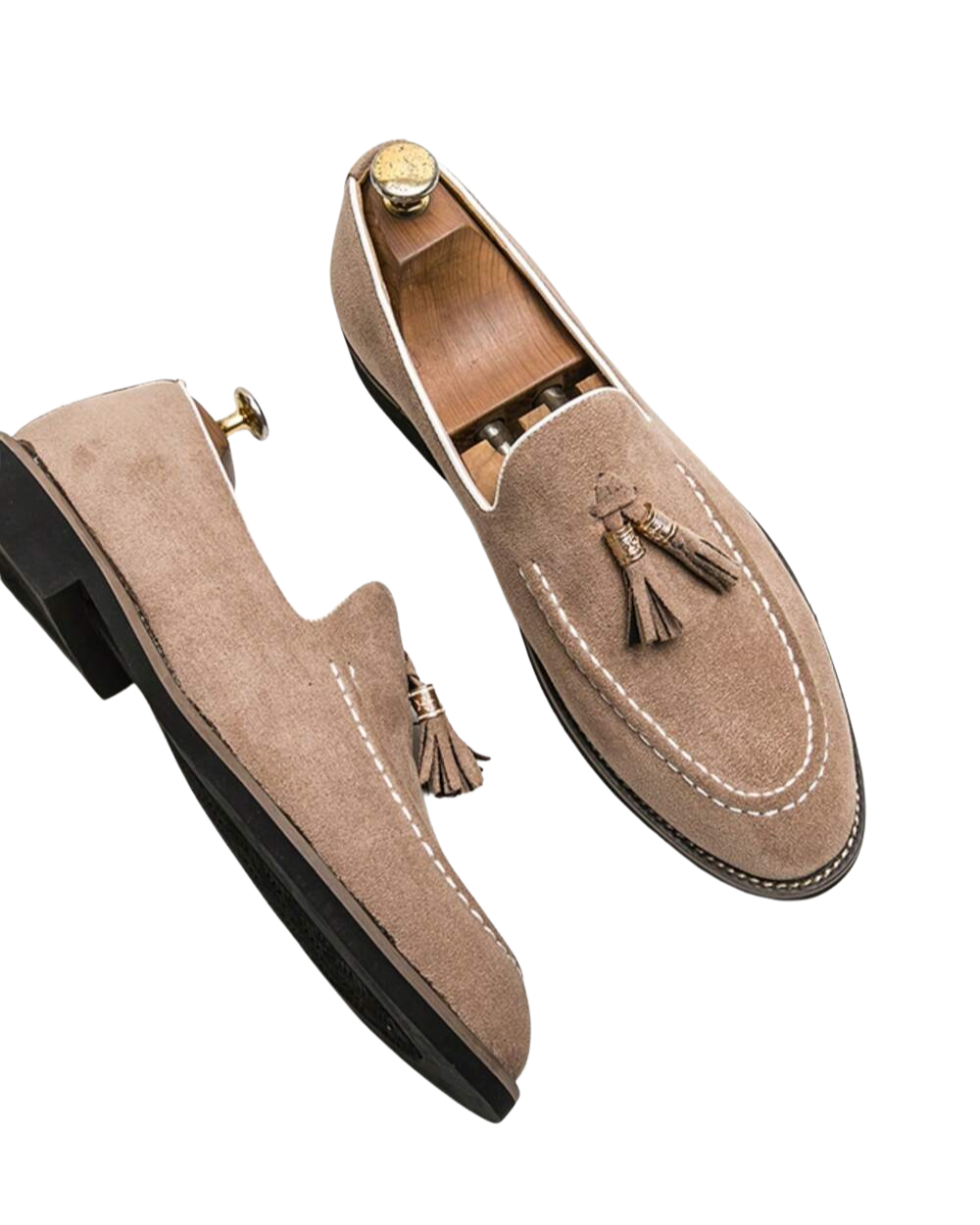 Elegant Suede Tassel Loafers