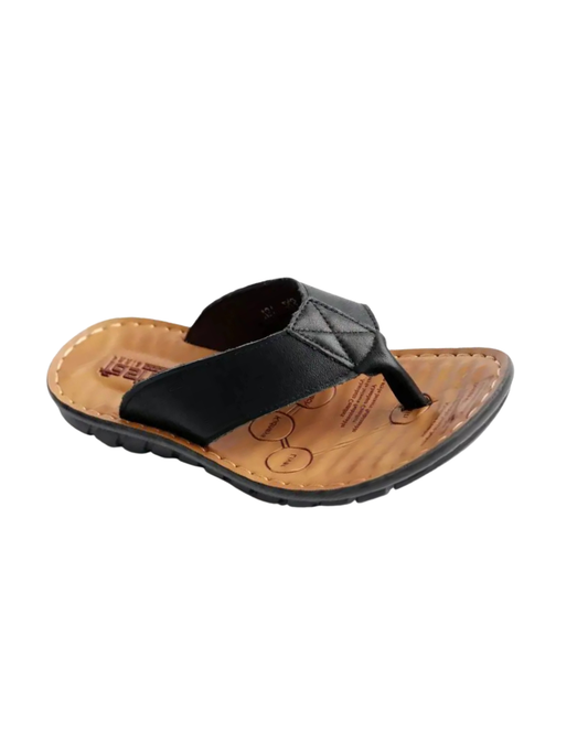Eleganti pantofole in pelle