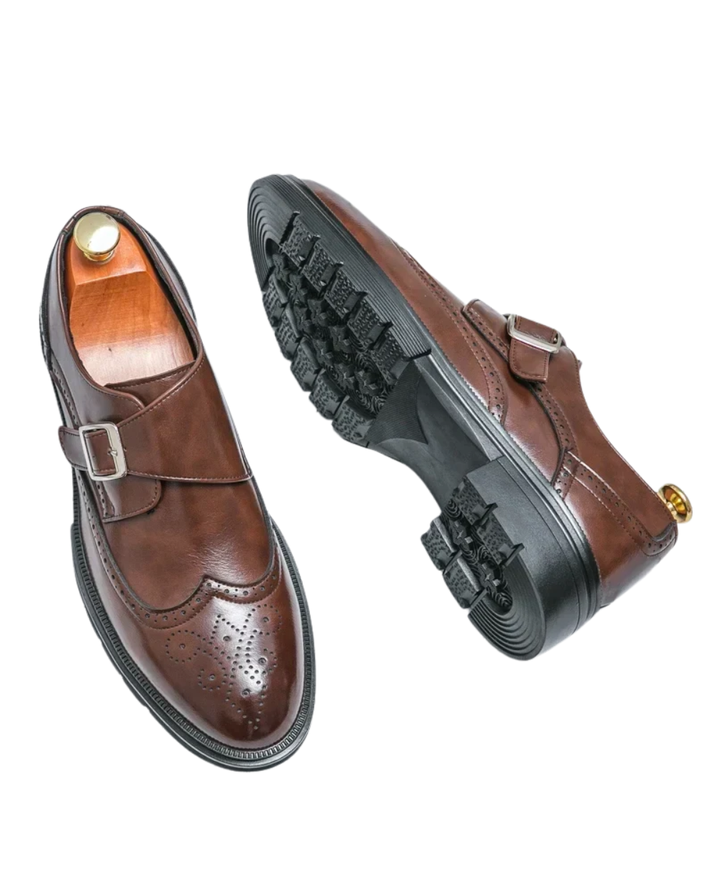 Elegant Leather Borgue Shoes