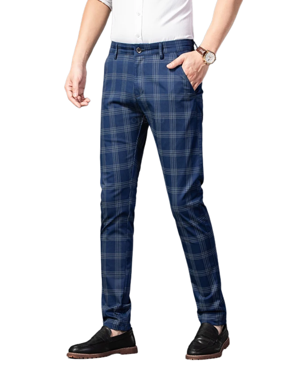 Elegant Plaid Pants