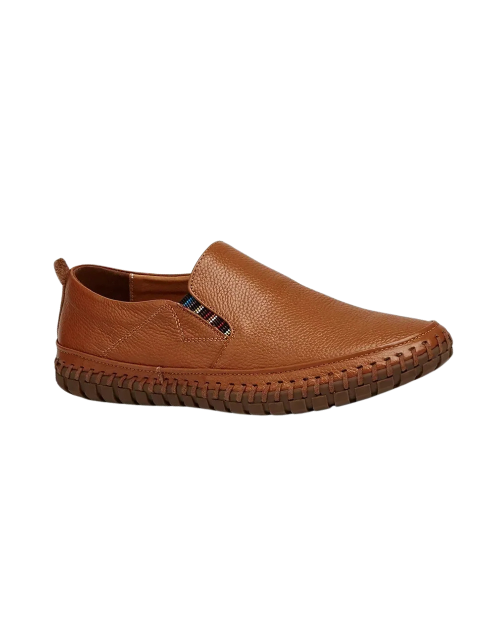 Elegant Leather Slip-On Sneakers