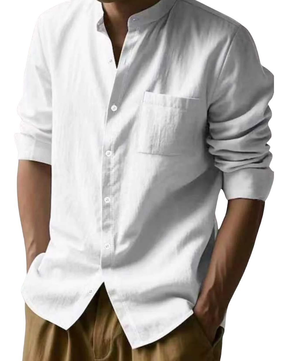 Elegant Linen Summer Shirt