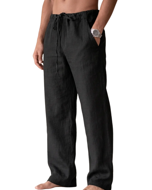 Pantaloni da uomo in lino