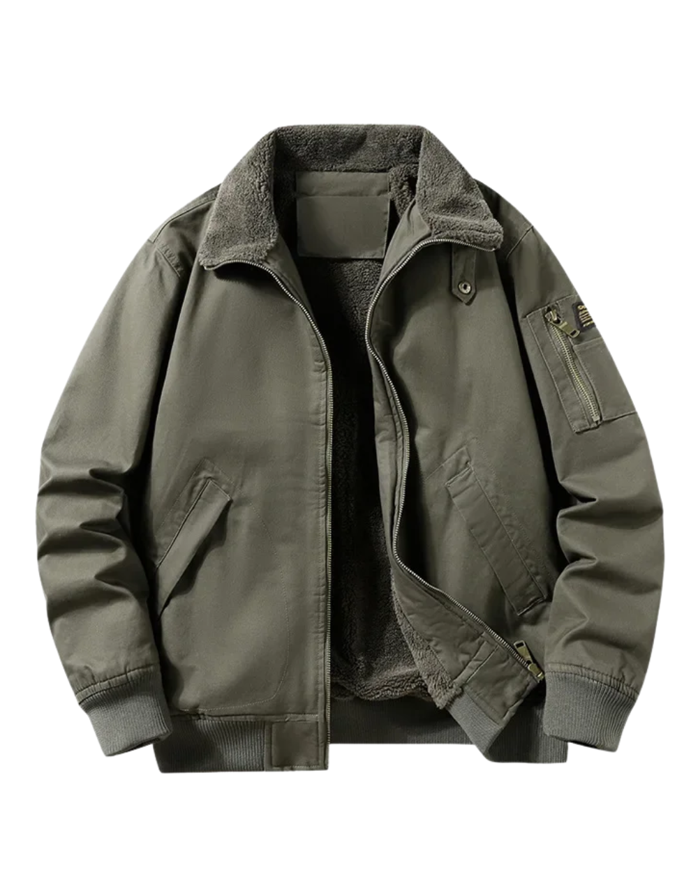 Fleece Lined Pilot Jacket