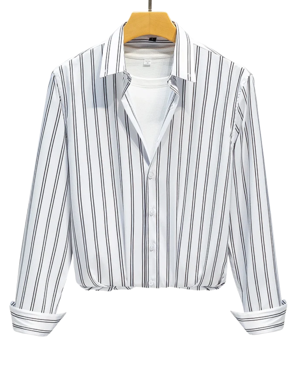 Givalli - Elegant Striped Men's Shirt