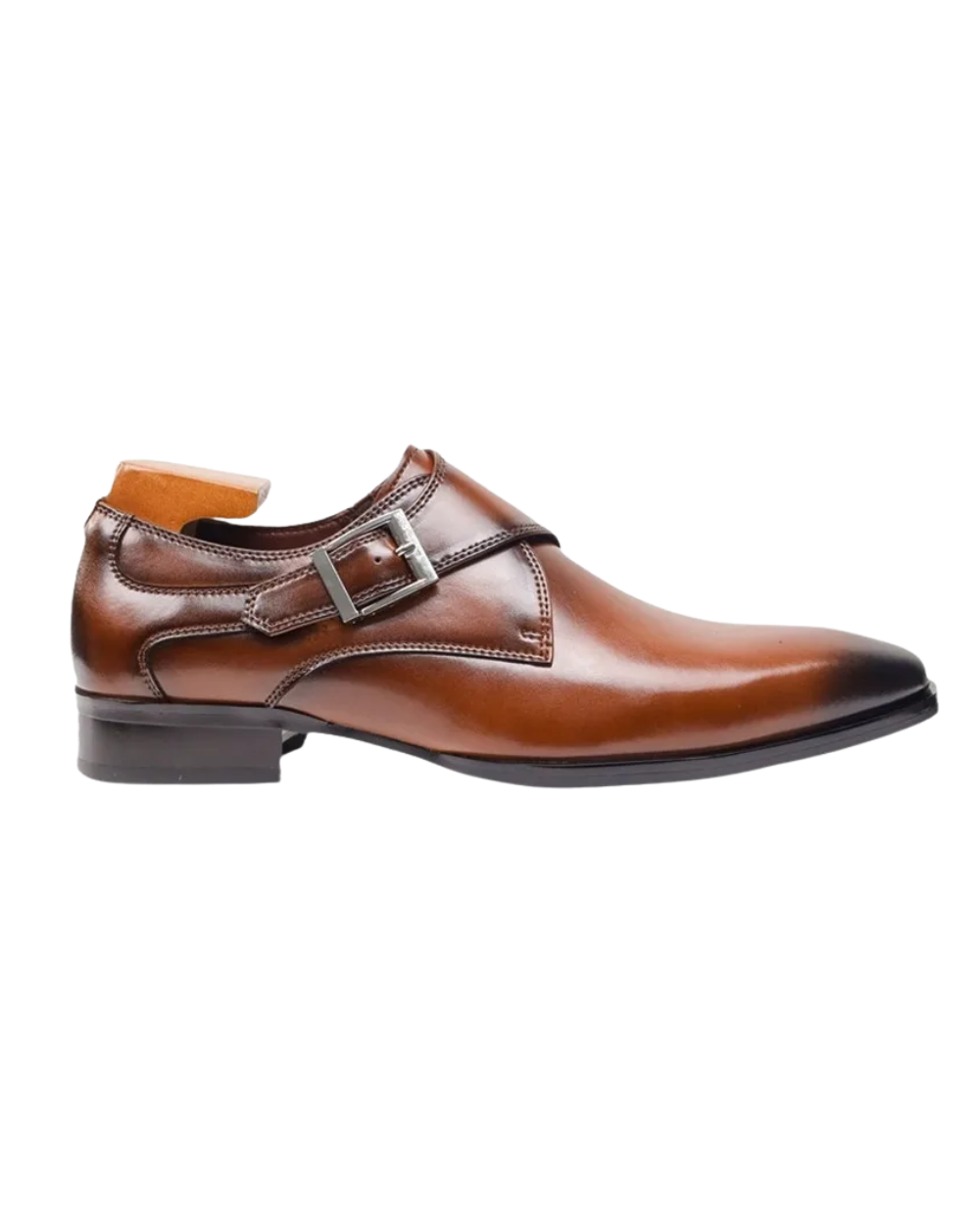 Chaussures à boucle en cuir italien