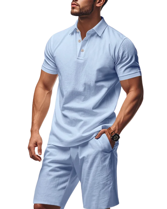 Elegante completo in cotone