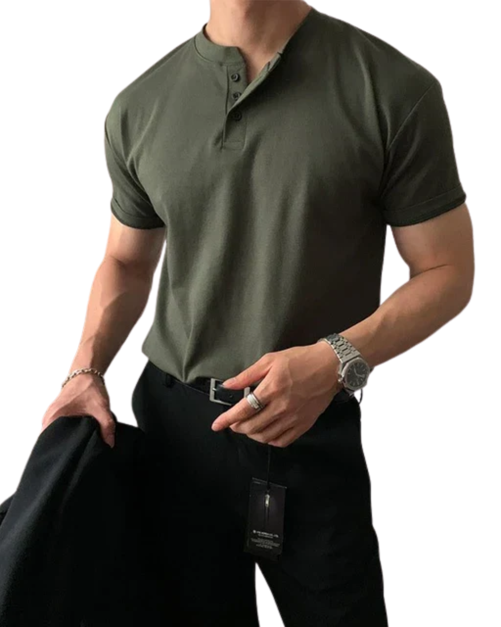 Elegant Henley Shirt