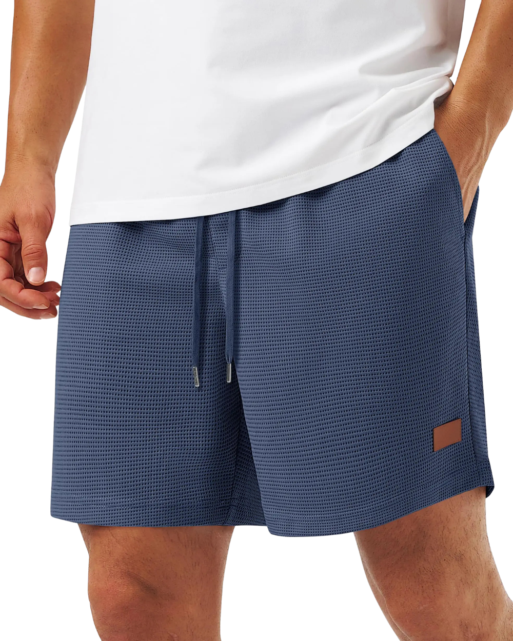 Elegant Waffle Shorts