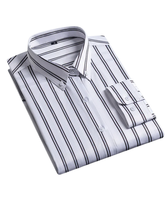 Elegant Striped Men's Shirt