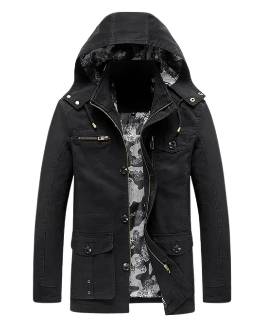 Elegant Multi-Pocket Jacket