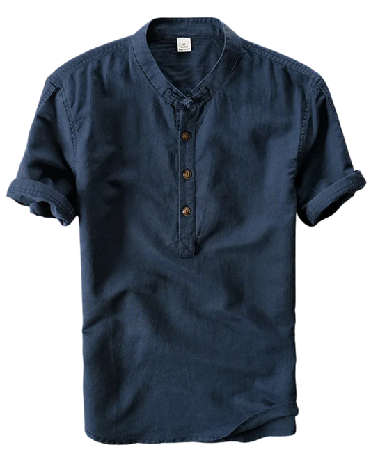 Elegante camicia estiva in cotone