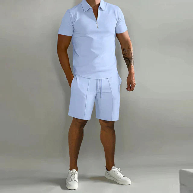 Elegant Polo Shirt Set