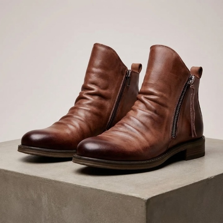 Leather Chelsea Boots
