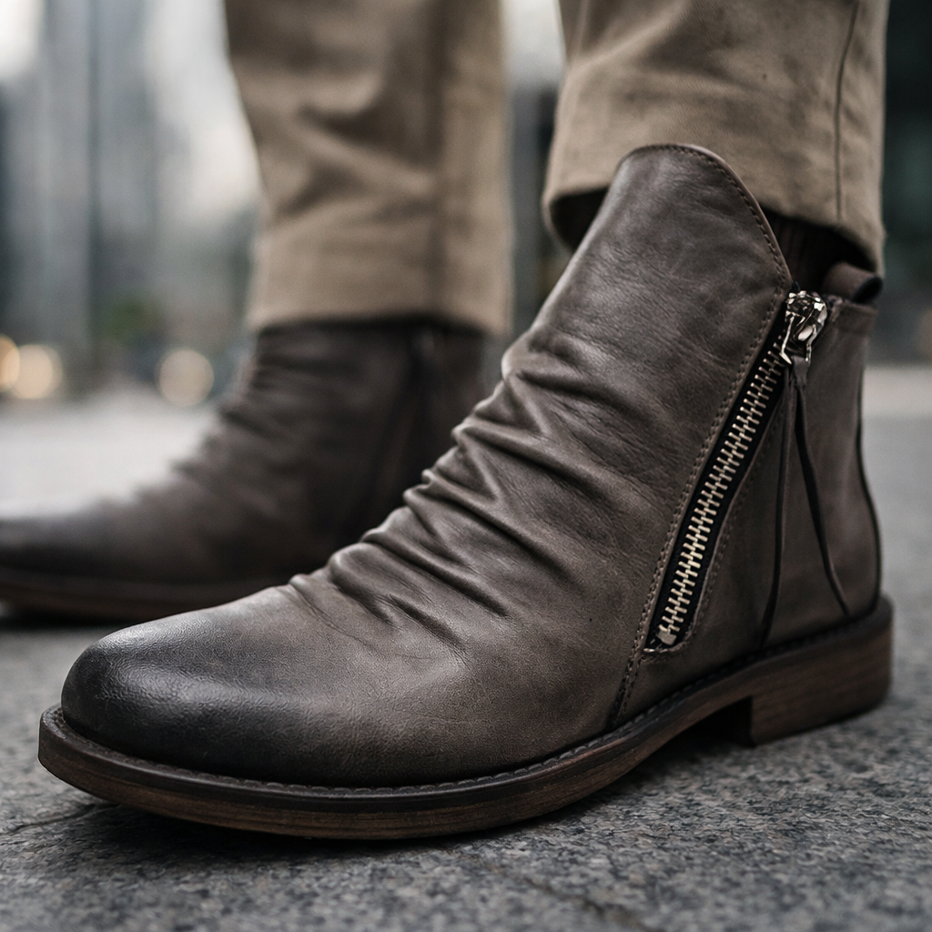 Leather Chelsea Boots