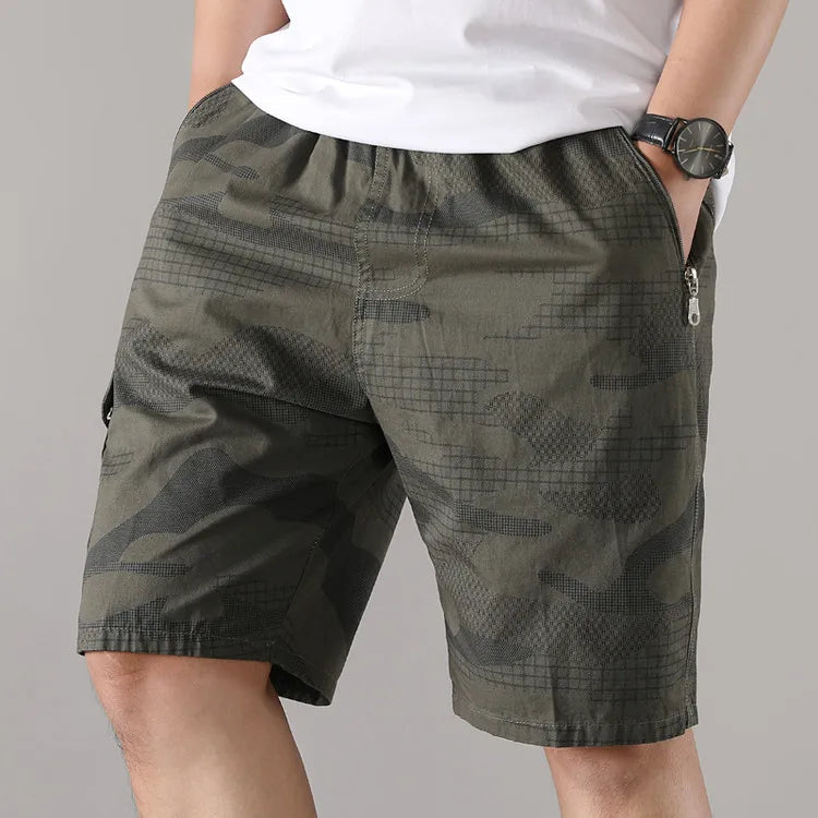 Pantaloncini casual mimetici
