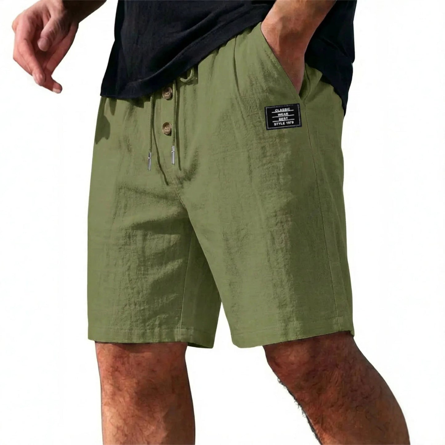 Elegant Linen Shorts