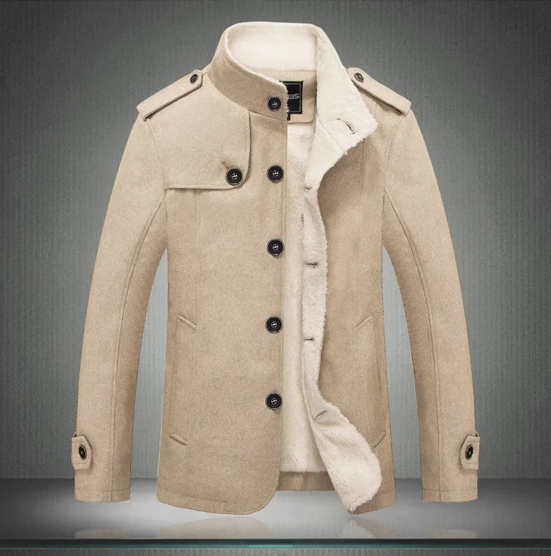 Elegant Fleece Coat