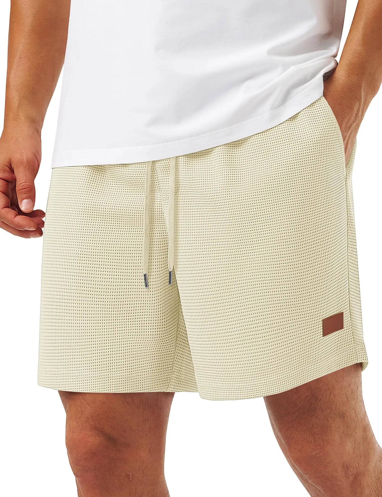 Elegant Waffle Shorts