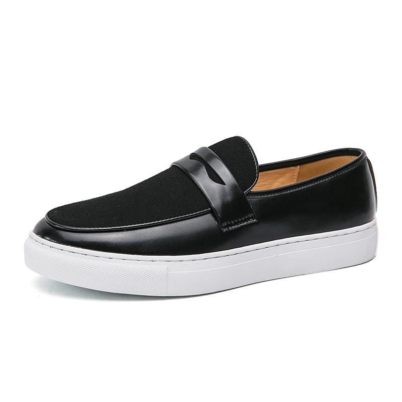 Mocassins en daim chic