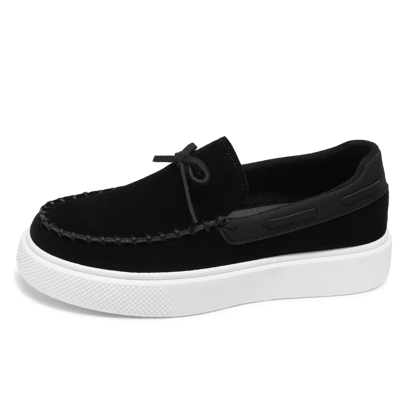 Chaussures élégantes en daim