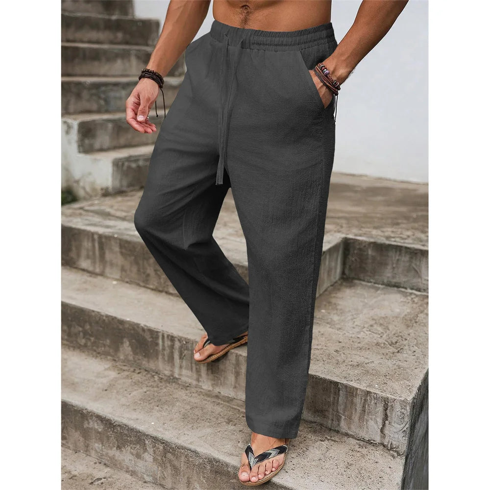 Casual Cotton Linen Pants