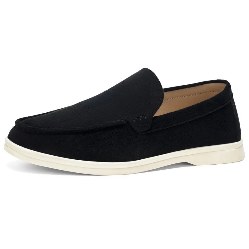 Mocassins décontractés en daim