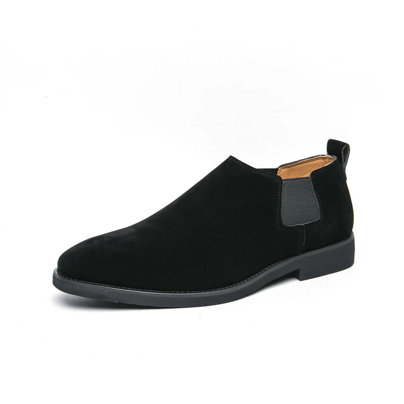 Chaussures élégantes en daim à l'anglaise