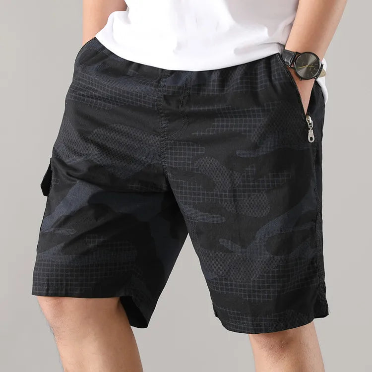 Pantaloncini casual mimetici