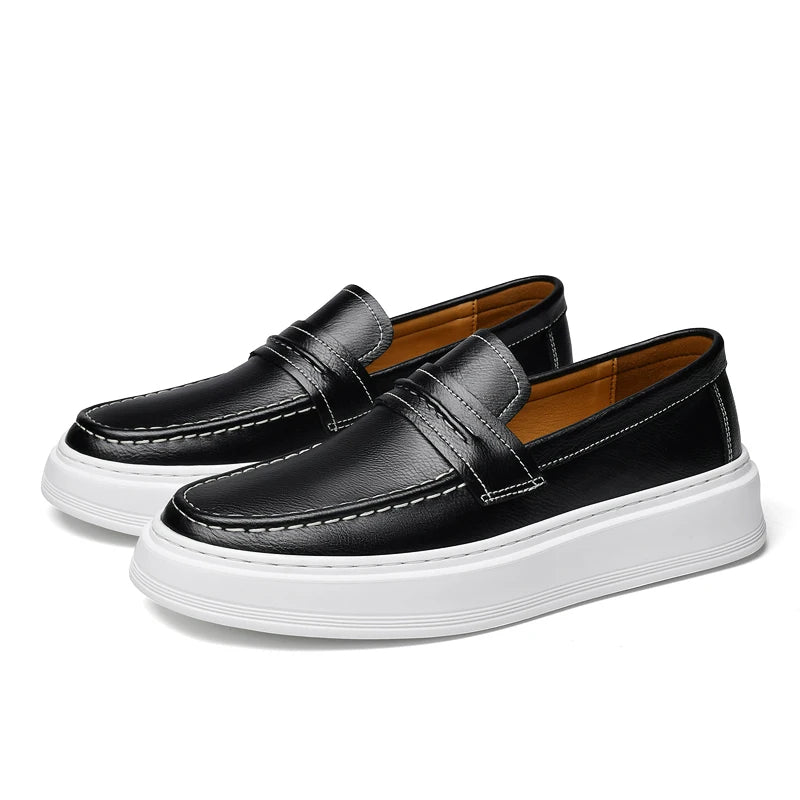 Mocassins en cuir de première qualité