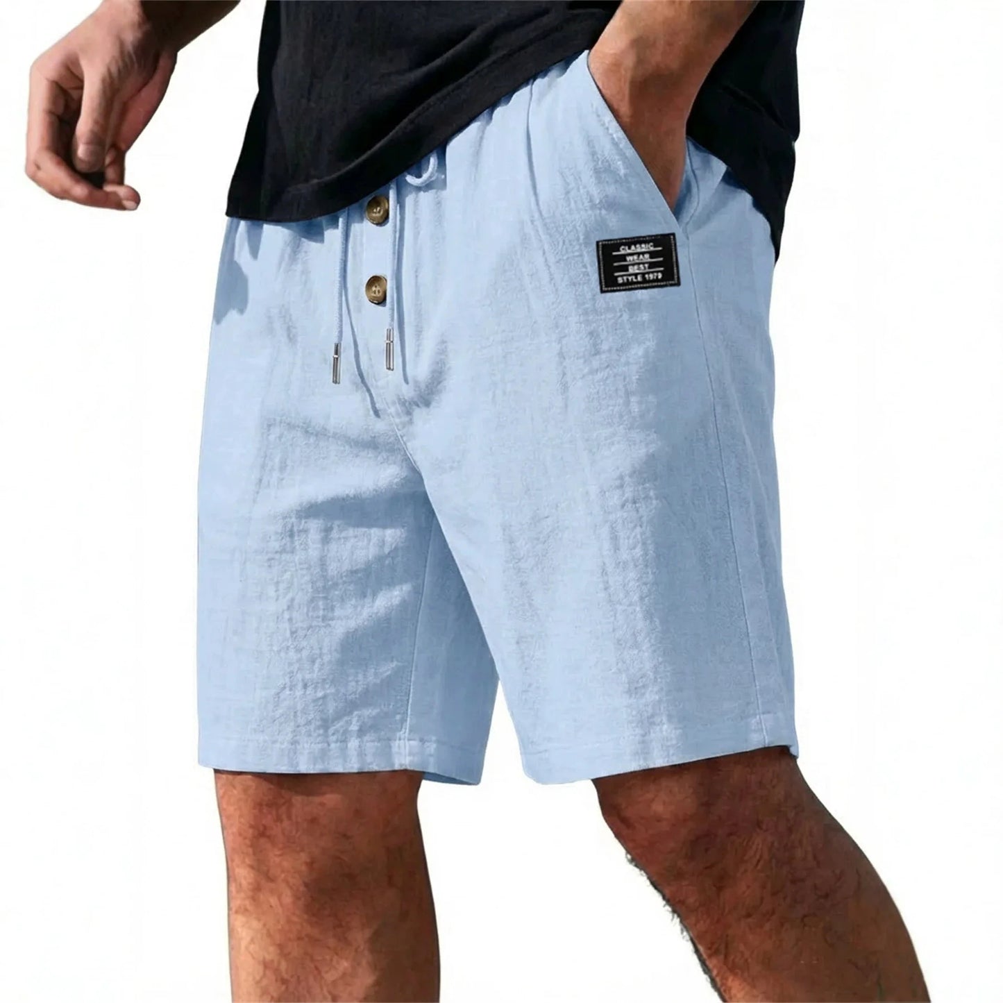 Elegant Linen Shorts
