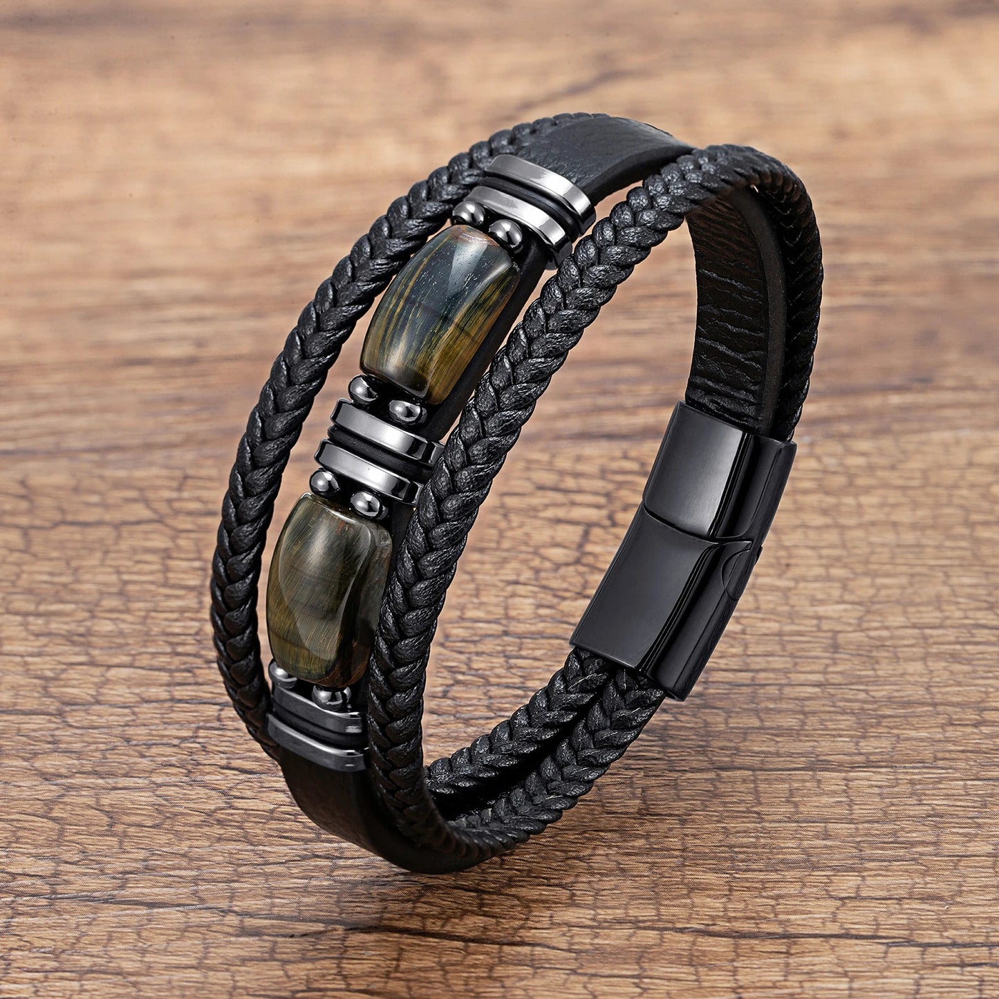 Woven Multi-Layer Men's Bracelet