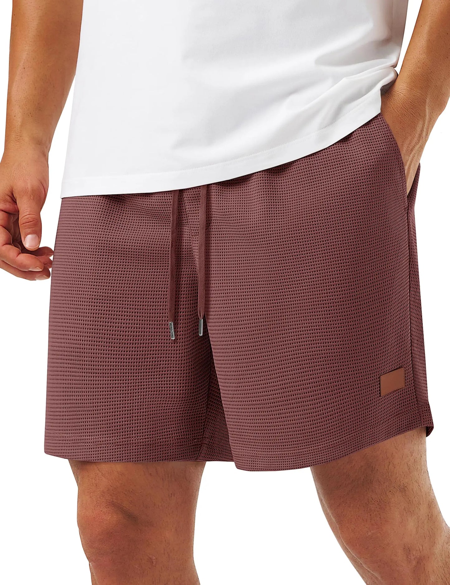 Elegant Waffle Shorts