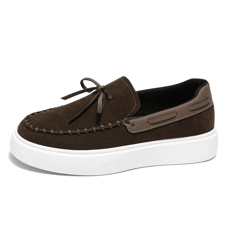 Chaussures élégantes en daim