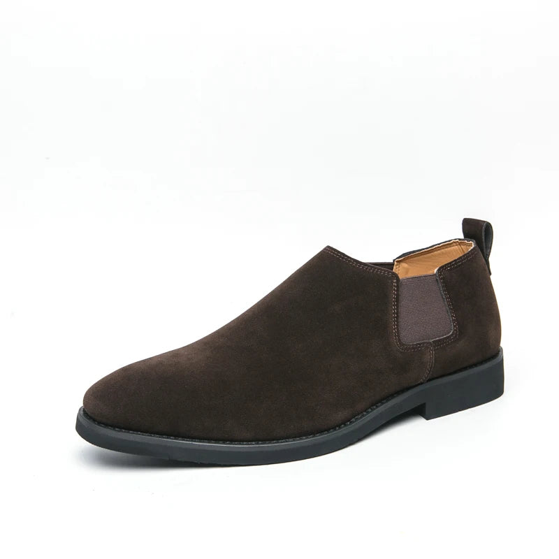 Chaussures élégantes en daim à l'anglaise
