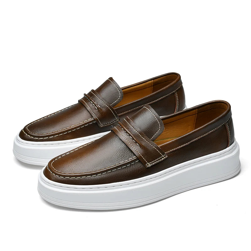 Mocassins en cuir de première qualité