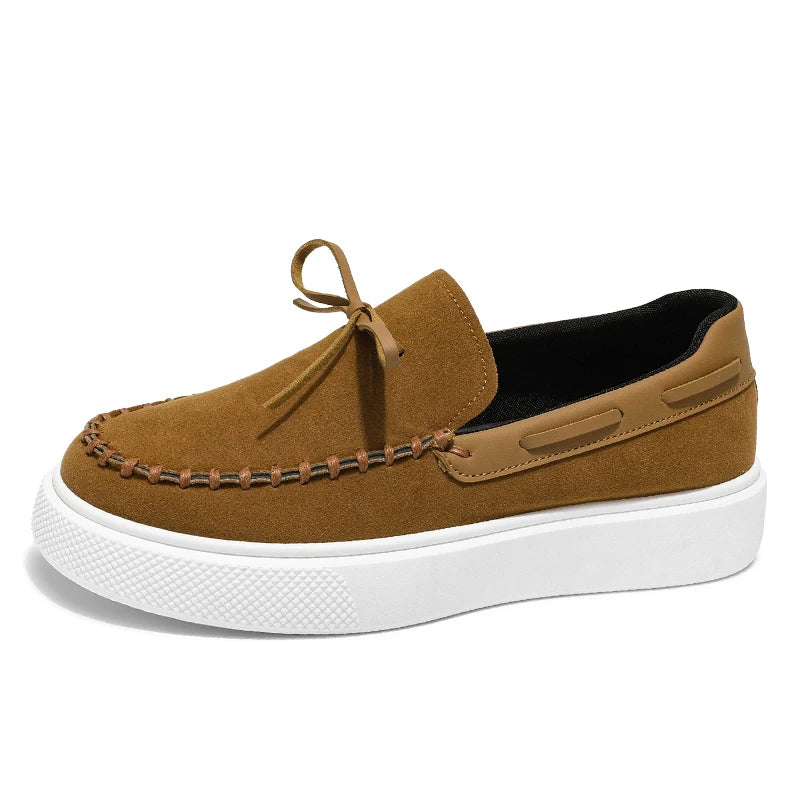 Chaussures élégantes en daim