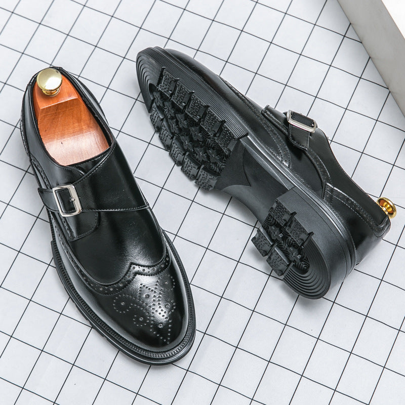 Elegant Leather Borgue Shoes