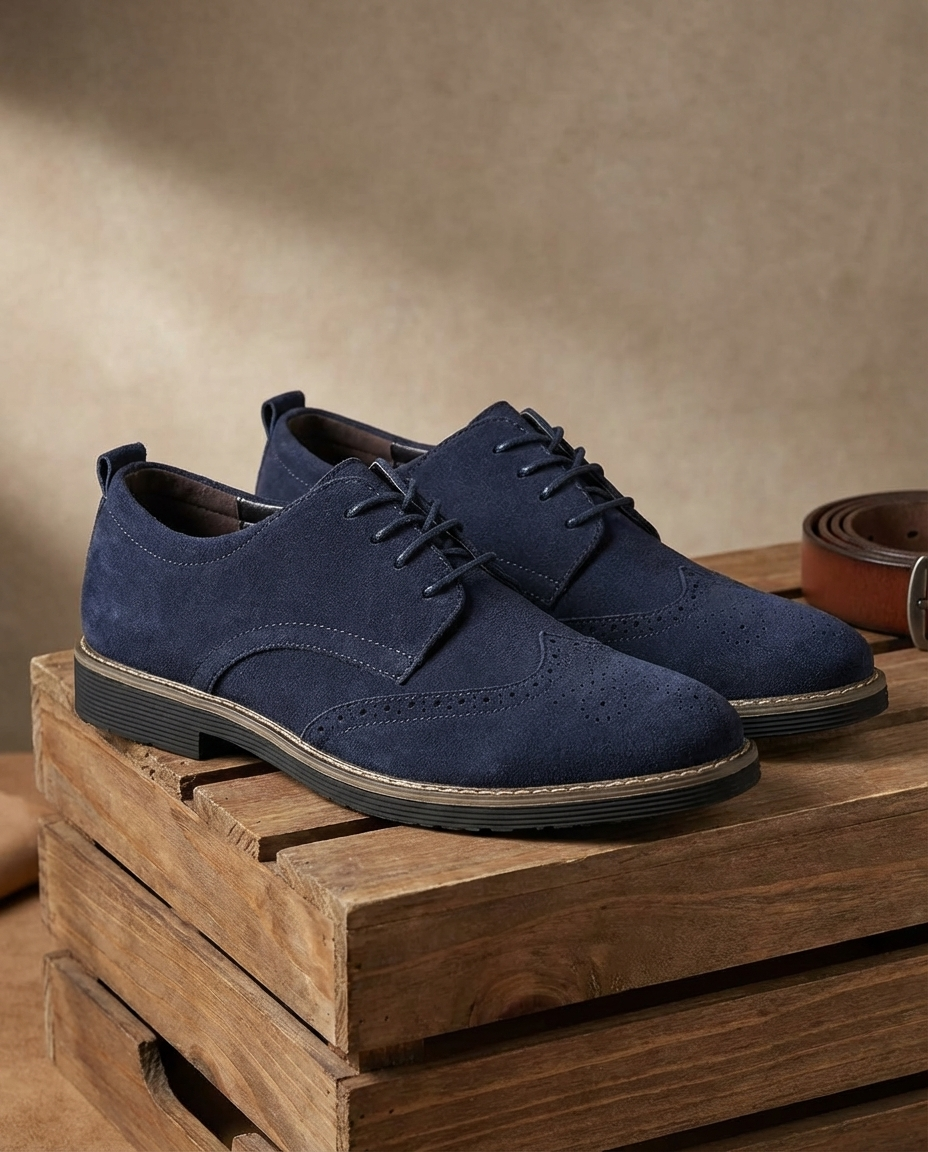 Elegant Suede Derbies