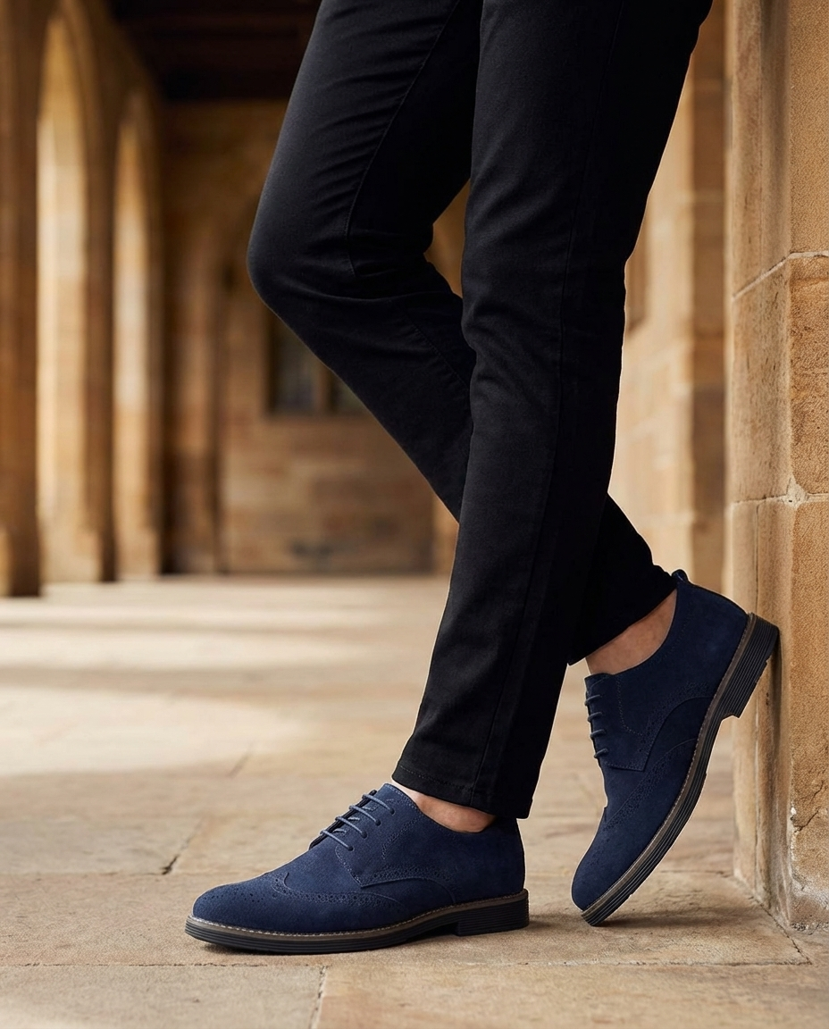 Elegant Suede Derbies