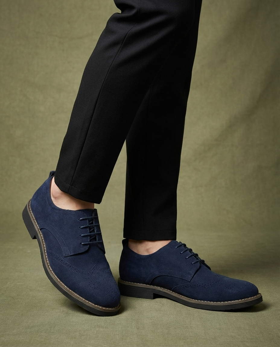 Elegant Suede Derbies