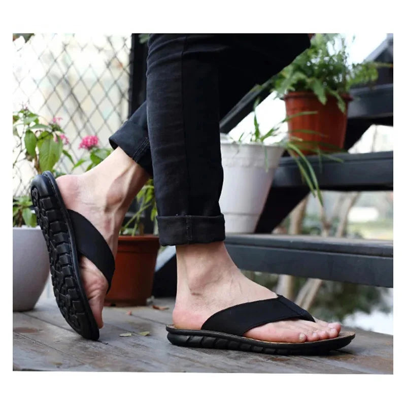 Leather Men's Sandals