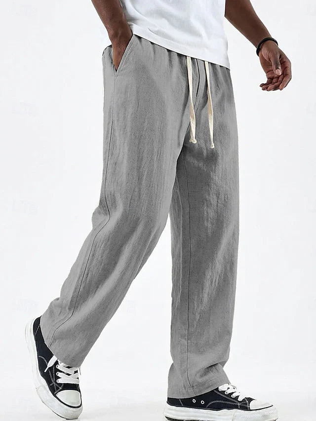 Pantaloni di lino eleganti